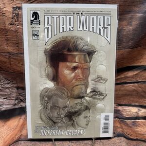 Star Wars #0 Dark Horse Comic Book George Lucas Rough Draft Unseen Art Runge